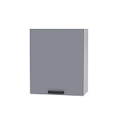Шкаф верхний сушка с единым фасадом 6С кухня Марбл (Белый/Мрамор дарк)