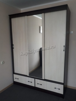 Шкаф-купе Модерн-2 1650 (Венге/Лоредо)