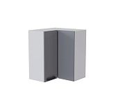 Шкаф верхний угловой сушка УСП2 кухня Осло (Белый/Карбон сакура)