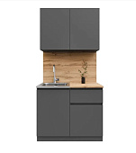 Кухня Лето 1,0 (Графит)