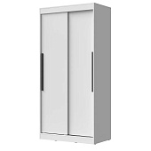 Шкаф-купе Лето-2 1.0 без зеркал (Белый)