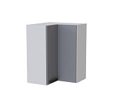 Шкаф верхний угловой сушка УСП кухня Осло (Белый/Карбон сакура)