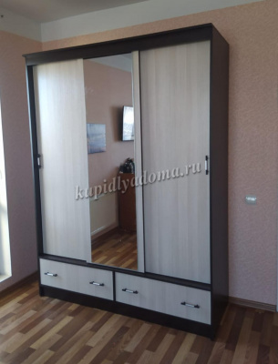 Шкаф-купе Модерн-2 1650 (Венге/Лоредо)