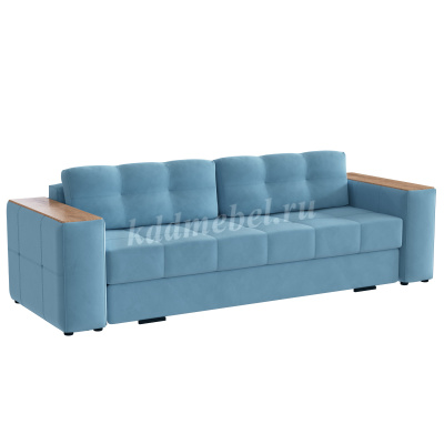 Диван раскладной Нави (Светло-голубой/Дуб канадский)
