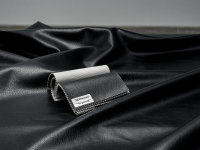 Экокожа Чёрный с образцом Экокожа Чёрный с образцом