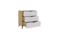 Комод Адам белое дерево открытый