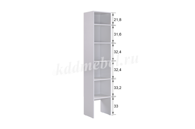 Прихожая К4 Баско (Белое дерево)