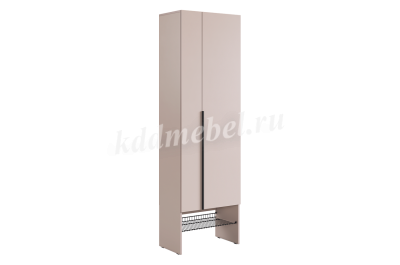 Шкаф 2дв. Баско L600 (Кашемир)
