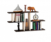 Полка навесная ПЛ-4 (Венге/Дуб атланта)