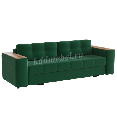 Диван раскладной Нави (Изумруд/Дуб канадский)