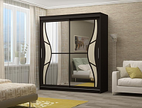 Шкаф-купе Альянс Бабочка 2000 (Венге)