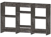 Полка Линаура средняя (Цемент темный)