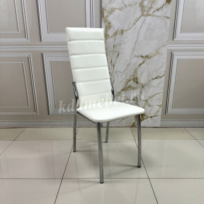 Стул обеденный Прага (Белая экокожа)