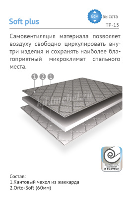 Наматрасник Topper Софт+ 1600*2000