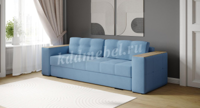 Диван раскладной Нави (Светло-голубой/Дуб канадский)