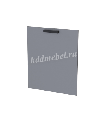 Фасад для посудомоечной машины кухня Осло 6ПМ (Карбон Пепел)