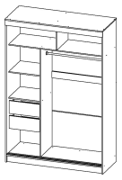 Шкаф 1.5 схема