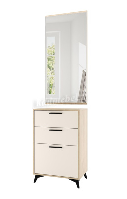 Зеркало Ева 600 (Дуб экспресив песочный)