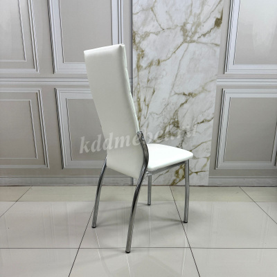 Стул обеденный Прага (Белая экокожа)