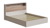 Кровать Люмьер 1.4 с настилом (Кашемир/Дуб сонома)