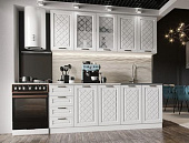Кухня Агава 2,0 б/м, б/с (Акация белая)