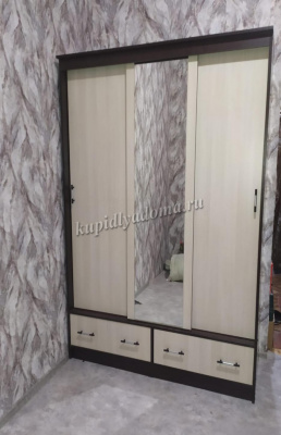 Шкаф-купе Модерн-2 1650 (Венге/Лоредо)