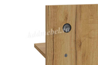 Вешалка Бодрум-1 (Дуб крафт золотой)