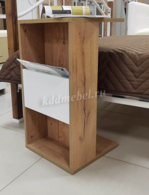 Полка Ион-1 (Крафт/Белый)