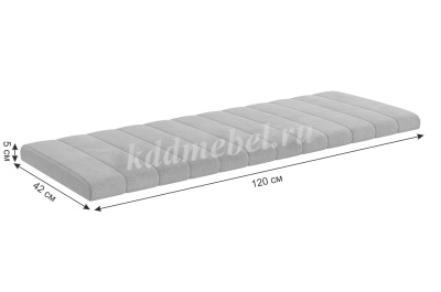 Подушка Зефир 120 (Оникс велюр)