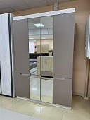 Шкаф распашной Вита-Мебель 4-х створчатый 2 кат. (Бодега белый/Латте) УЦЕНКА