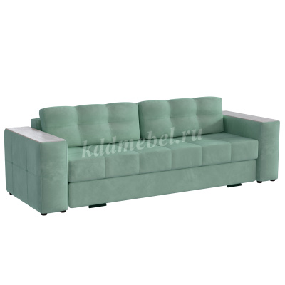Диван раскладной Нави (Мятный/Холст белый)